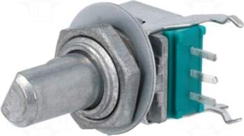 ALPS Potentiometer: shaft | single turn