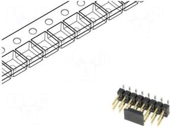 Amphenol Communications Solutions Connector: pin strips