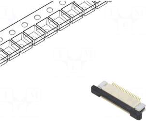 AMPHENOL AORORA Connector: FFC/FPC | female