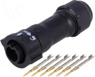 AMPHENOL LTW Connector: circular | male