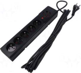 ARCON Plug socket strip: protective |
