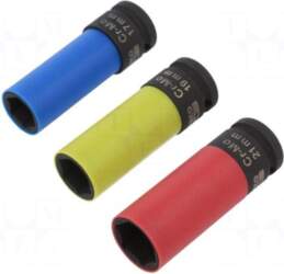 BAHCO Socket: 6-angles-set | to wheels