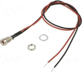 BIVAR Indicator: LED | recessed |