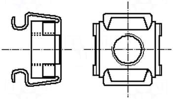 BOSSARD Nut | cage | M6
