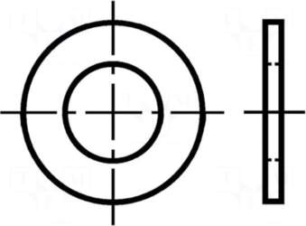 BOSSARD Washer | round | M2