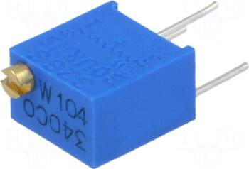 BOURNS Potentiometer: mounting | multiturn |