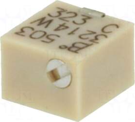 BOURNS Potentiometer: mounting | vertical,multiturn