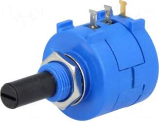 BOURNS Potentiometer: shaft | multiturn |
