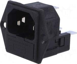 BULGIN Connector: AC supply | socket