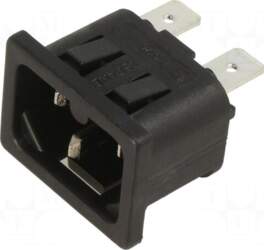 BULGIN Connector: AC supply | socket