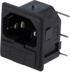 BULGIN Connector: AC supply | socket