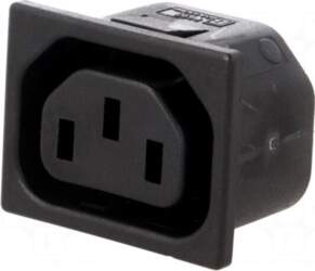 BULGIN Connector: AC supply | socket
