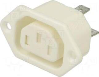 BULGIN Connector: AC supply | socket