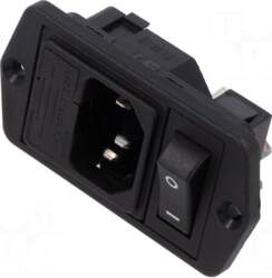 BULGIN Connector: AC supply | socket