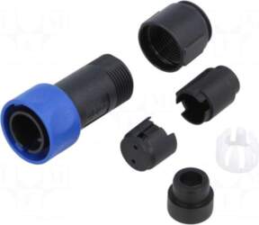 BULGIN Connector: circular | plug |
