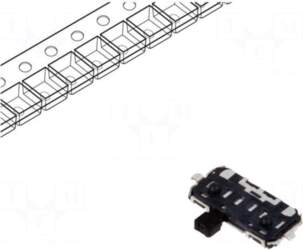 C&K Switch: slide | Pos: 2
