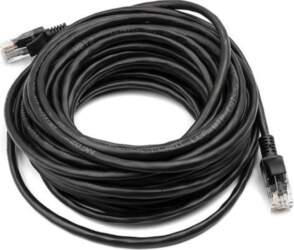 Cable Cat5E UTP, 10m, black