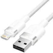 CABLE USB2.0 TO LIGHTNING/2M WHITE