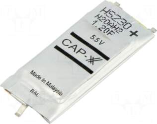 CAP-XX Supercapacitor | SMD | 1