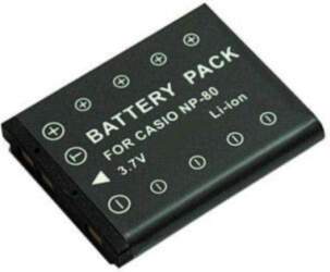 Casio, battery NP-80, NP-82