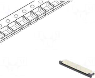 CONNFLY Connector: FFC (FPC) | horizontal
