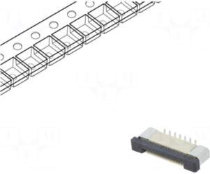 CONNFLY Connector: FFC (FPC) | vertical