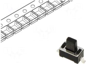 CONNFLY Microswitch TACT | SPST |