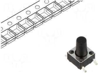 CONNFLY Microswitch TACT | SPST |