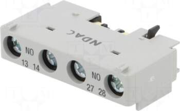 Danfoss Auxiliary contacts | Auxiliary contacts: