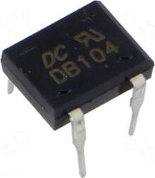 DC COMPONENTS Bridge rectifier: single-phase |