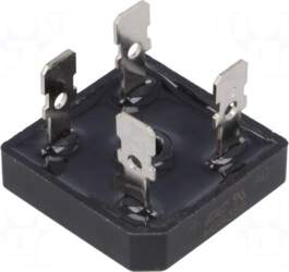DC COMPONENTS Bridge rectifier: single-phase |