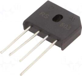 DC COMPONENTS Bridge rectifier: single-phase |