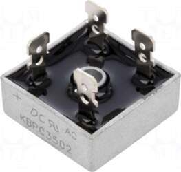 DC COMPONENTS Bridge rectifier: single-phase |