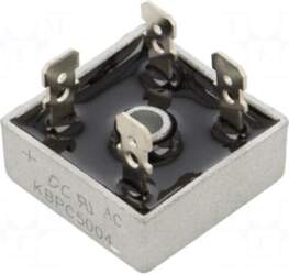 DC COMPONENTS Bridge rectifier: single-phase |