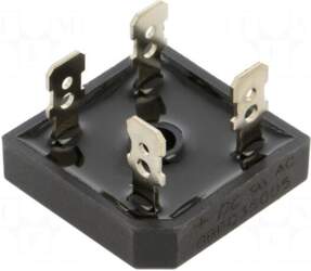 DC COMPONENTS Bridge rectifier: single-phase |