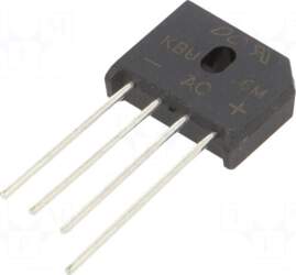 DC COMPONENTS Bridge rectifier: single-phase |