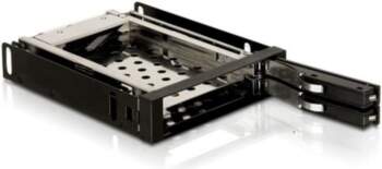 DeLOCK 3.5" Mobile Rack Black