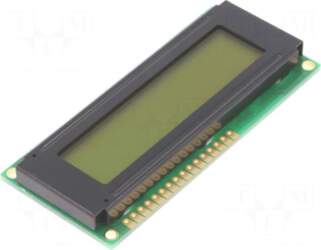 DISPLAY ELEKTRONIK Display: LCD | alphanumeric