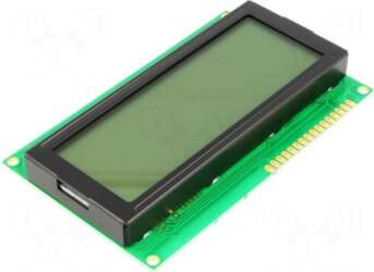DISPLAY ELEKTRONIK Display: LCD | alphanumeric