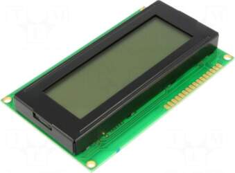 DISPLAY ELEKTRONIK Display: LCD | alphanumeric