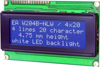 DISPLAY VISIONS Display: LCD | alphanumeric