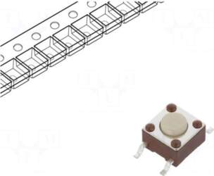 E-SWITCH Microswitch TACT | SPST-NO |