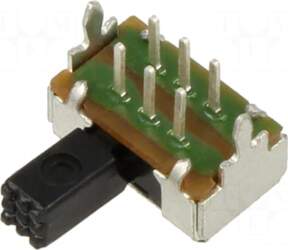 E-SWITCH Switch: slide | Pos: 2