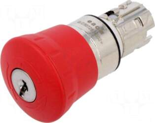 EAO Switch: emergency stop with key