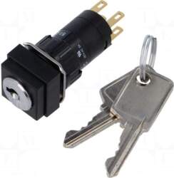 EAO Switch: rotary with key |