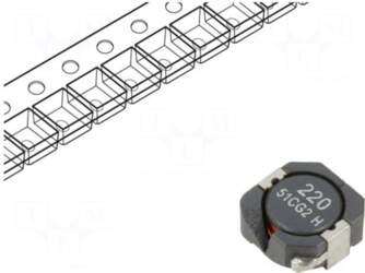 EATON ELECTRONICS Inductor: wire | SMD
