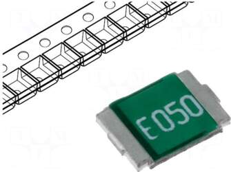 ECE Fuse: PTC polymer | 500mA