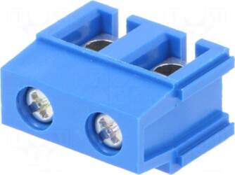 ECE PCB terminal block | angled