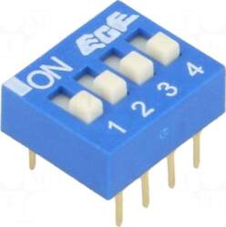 ECE Switch: DIP-SWITCH | Poles number: