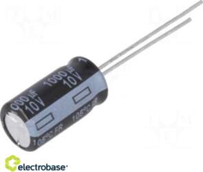 Electro Base Capacitor: electrolytic; low impedance